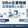 工場から店頭へ、企業物価の流れ